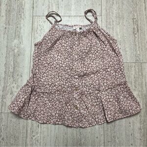 Cat & Jack Tank Top Full Length 100% Cotton Adjustable Straps